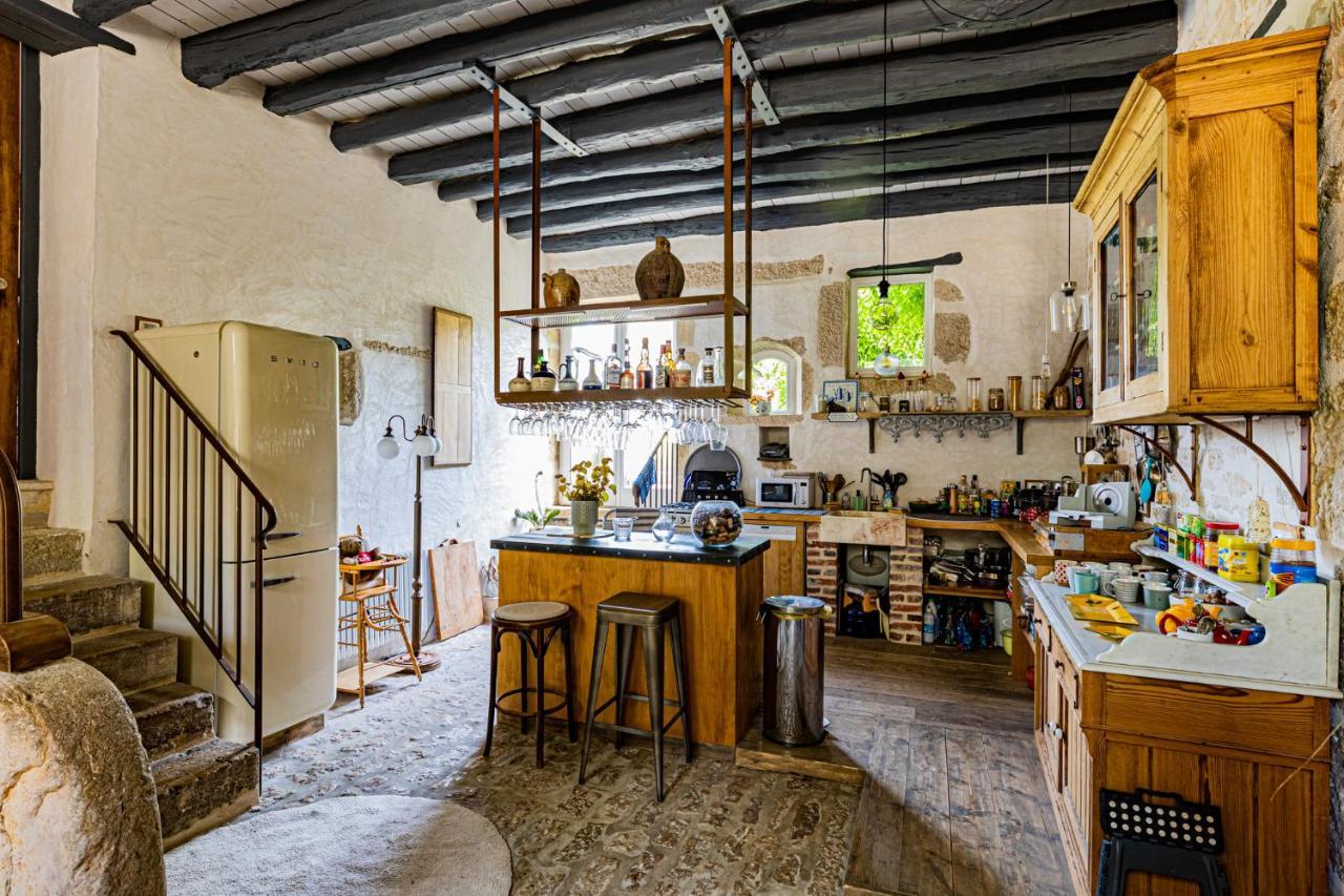 Le Domaine Des Carriers Bed & Breakfast Chevroches Dış mekan fotoğraf
