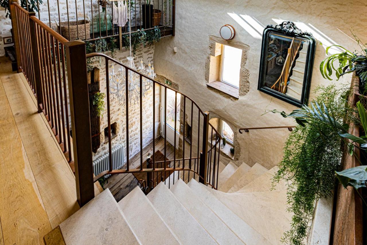 Le Domaine Des Carriers Bed & Breakfast Chevroches Dış mekan fotoğraf