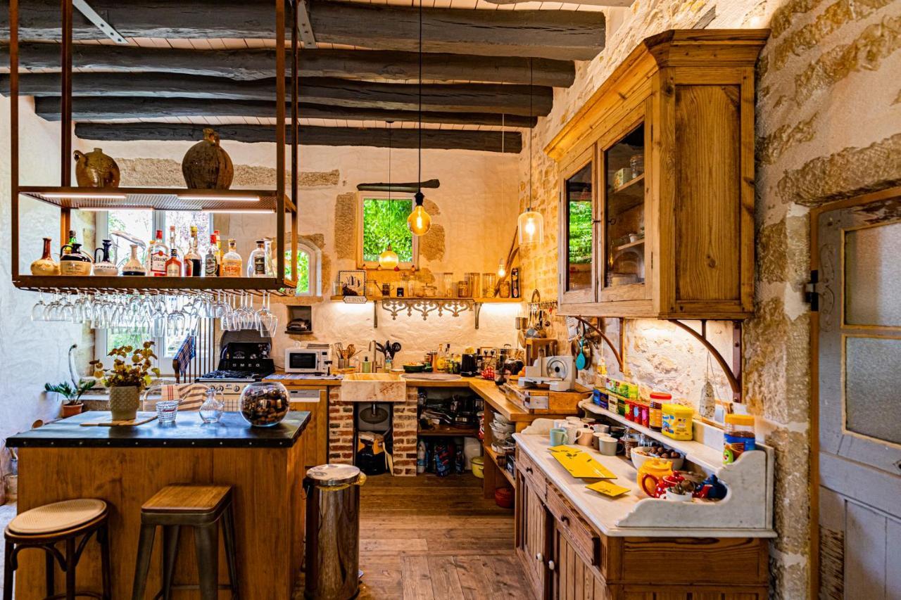 Le Domaine Des Carriers Bed & Breakfast Chevroches Dış mekan fotoğraf