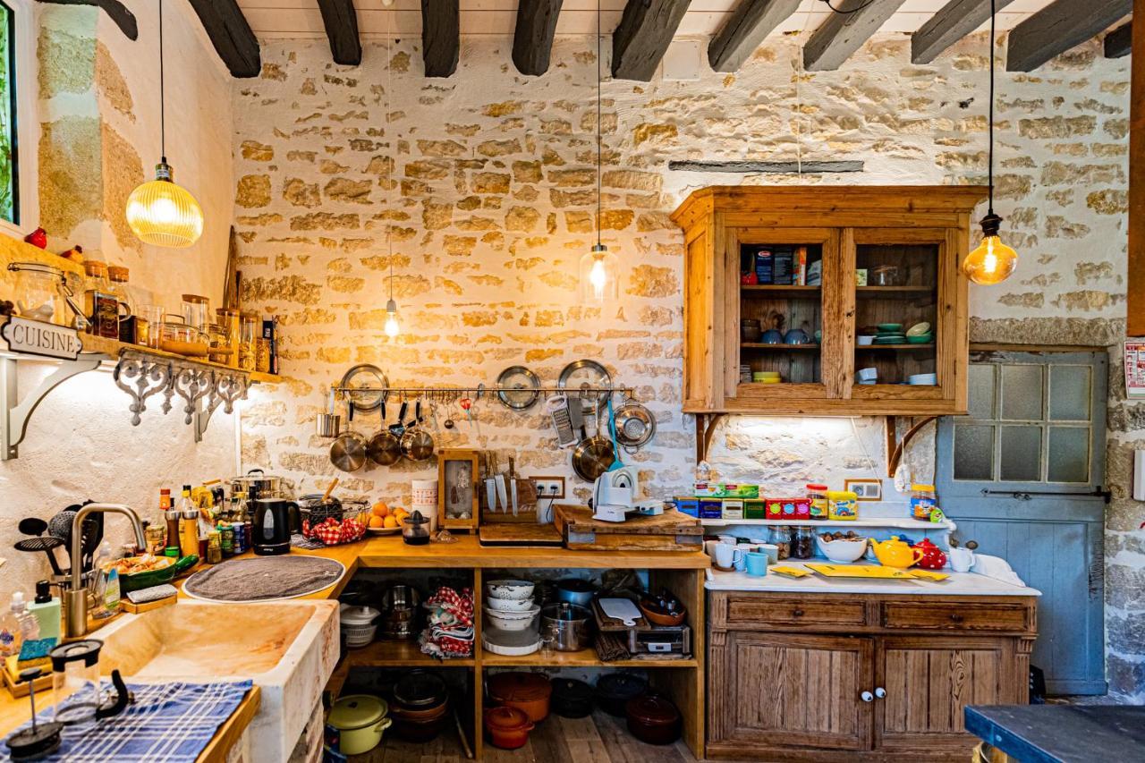 Le Domaine Des Carriers Bed & Breakfast Chevroches Dış mekan fotoğraf