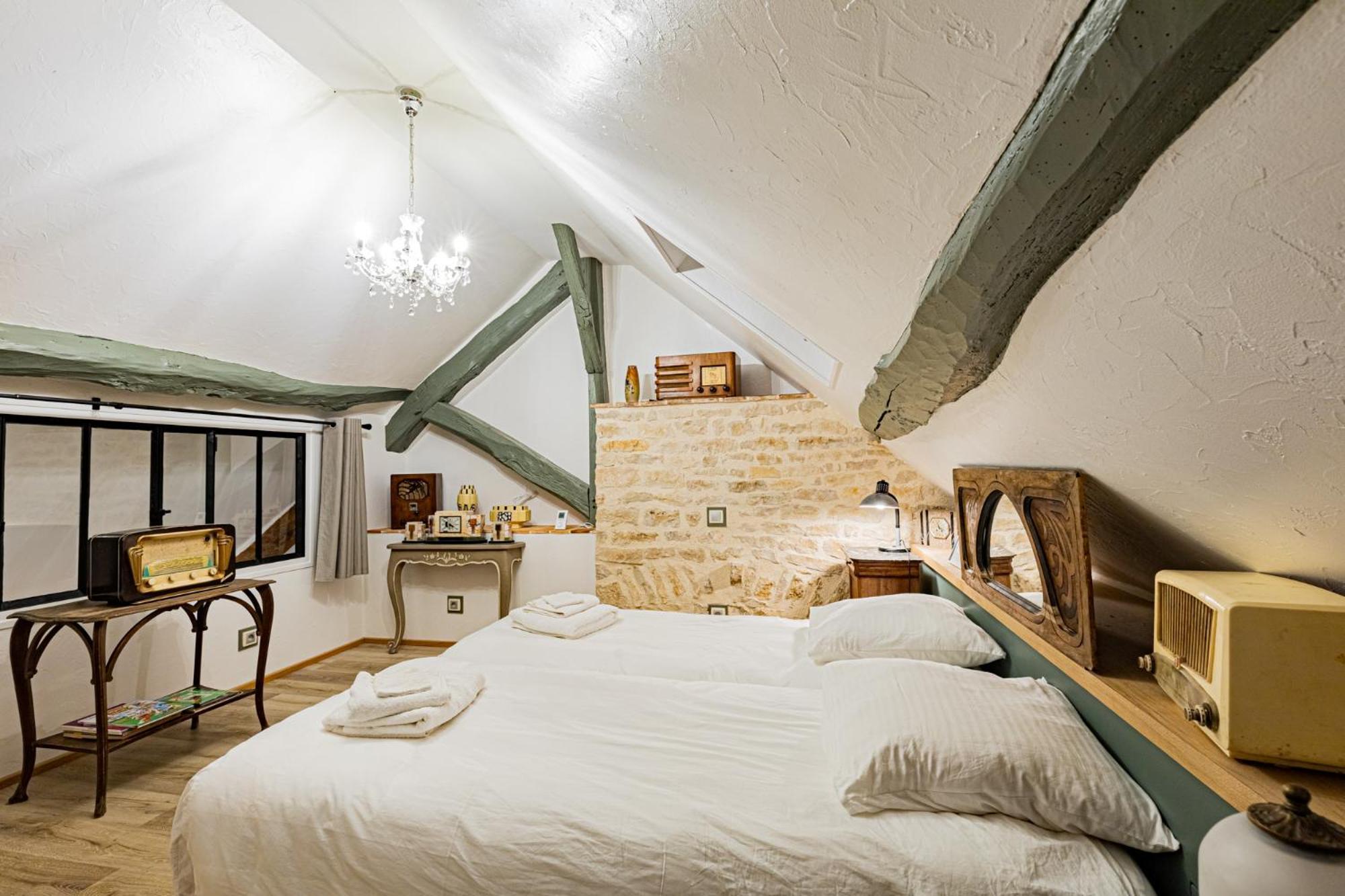 Le Domaine Des Carriers Bed & Breakfast Chevroches Oda fotoğraf