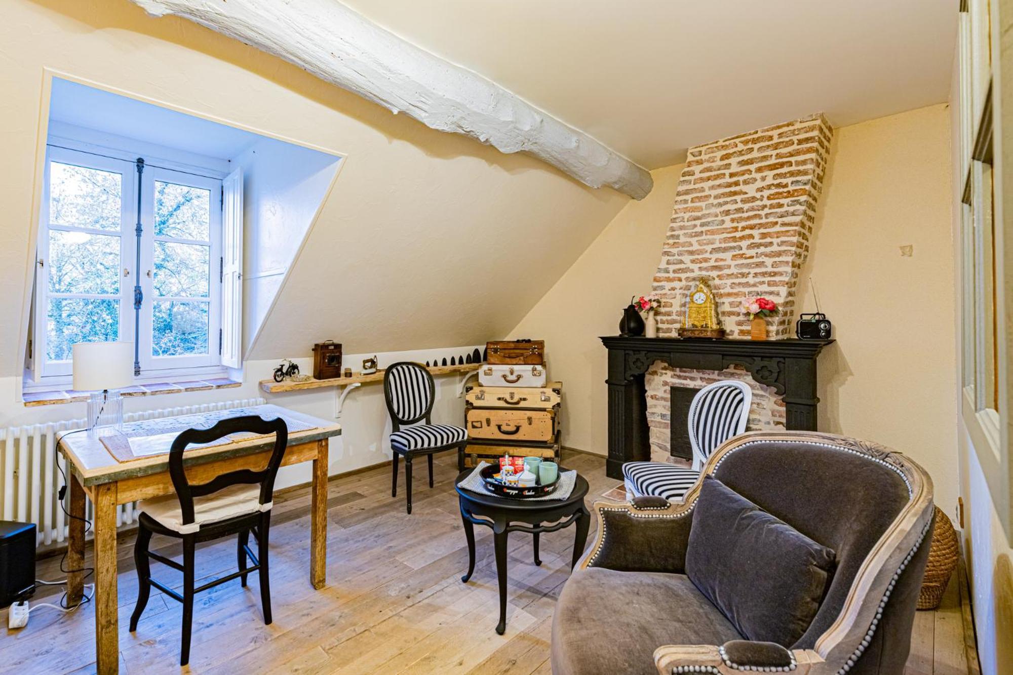 Le Domaine Des Carriers Bed & Breakfast Chevroches Oda fotoğraf