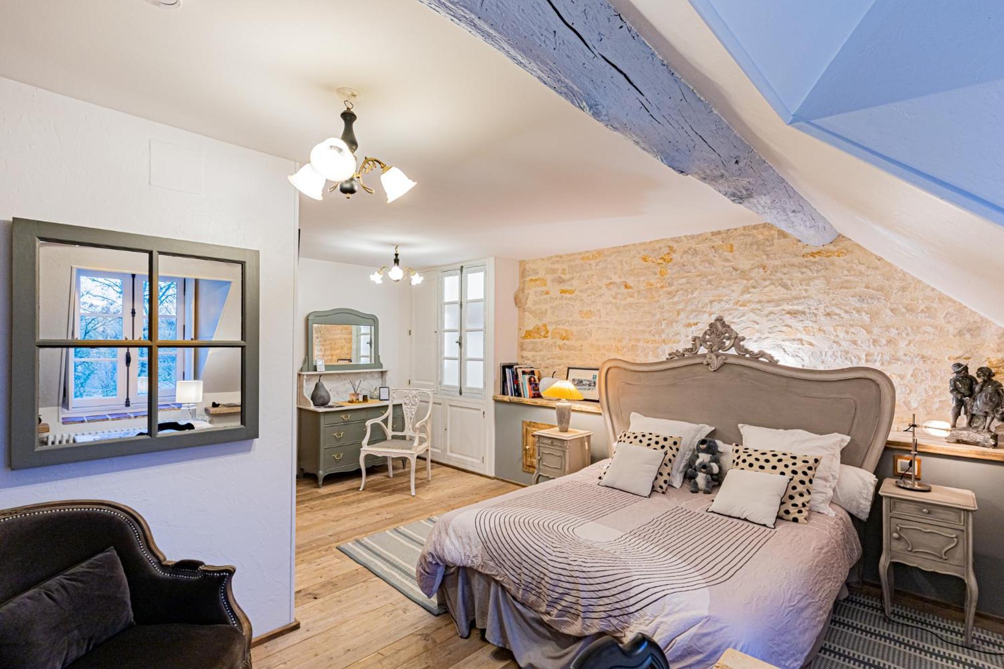 Le Domaine Des Carriers Bed & Breakfast Chevroches Oda fotoğraf
